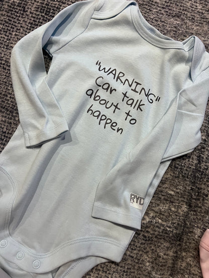 Warning, Car talk about to happen.. Onsie, Romper, Bodysuit