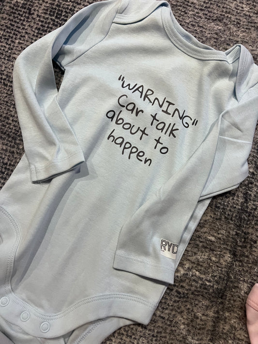 Warning, Car talk about to happen.. Onsie, Romper, Bodysuit