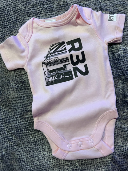 R32 Skyline Baby, Onesie, Bodysuit, Romper