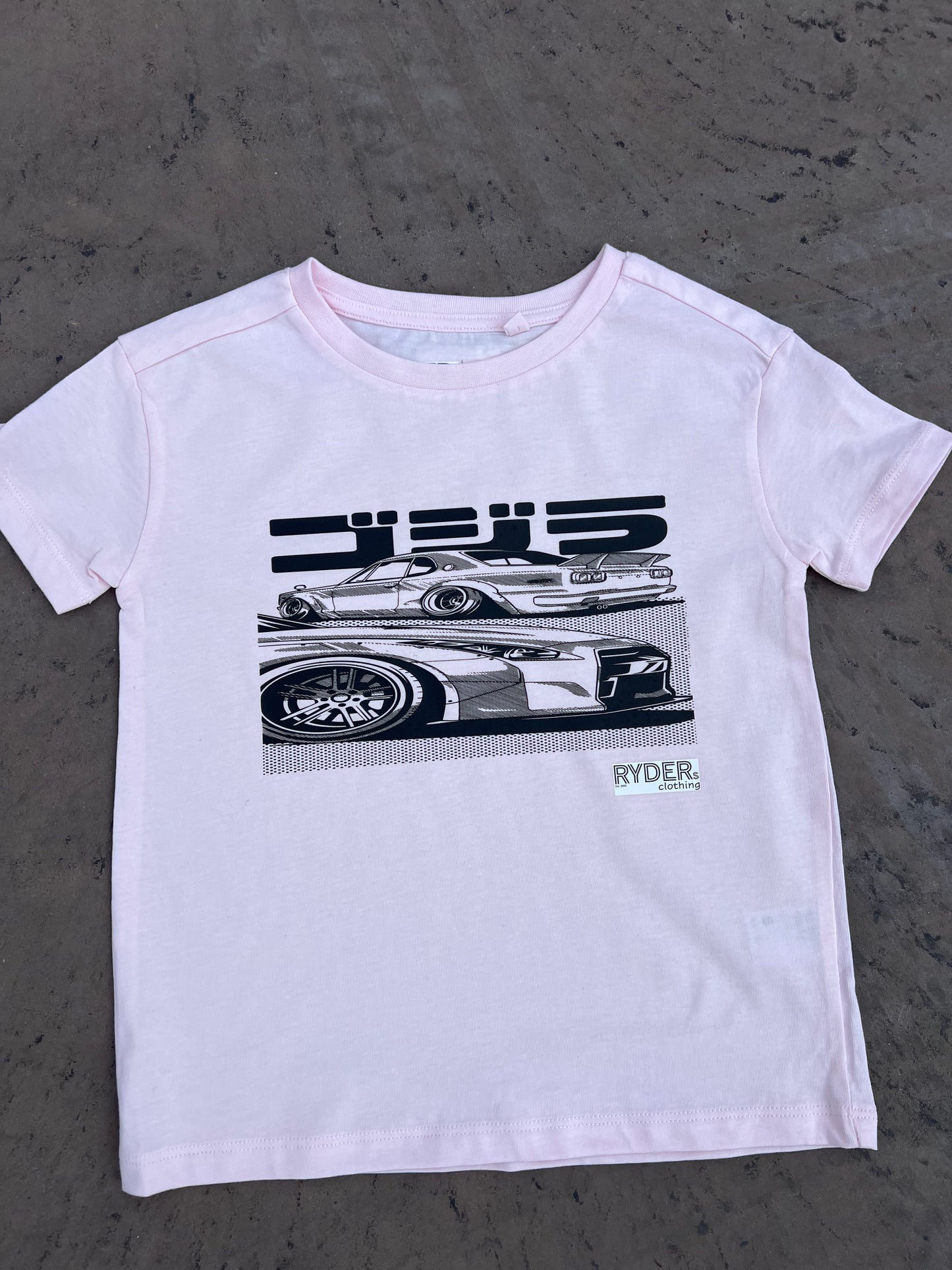 Old and New GTR Skyline Kids t shirt